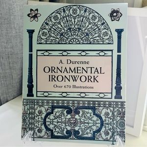A Durenne Ornamental Ironwork Over 670 Illustrations Paperback Book